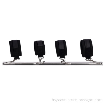 SM Stainless Steel Bondage Easy Access Neoprene Restraint Fetish Bondage Restraint